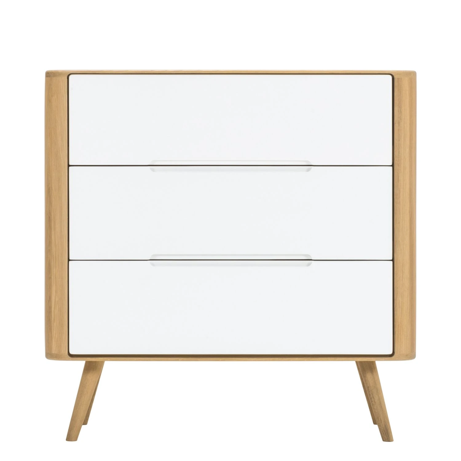 Studio Copenhagen Kommode Loca IV - Wildeiche teilmassiv - Weiß / Wildeiche 3 Studio Copenhagen Kommode Loca IV - Wildeiche teilmassiv - Weiß / Wildeiche – Bild 3