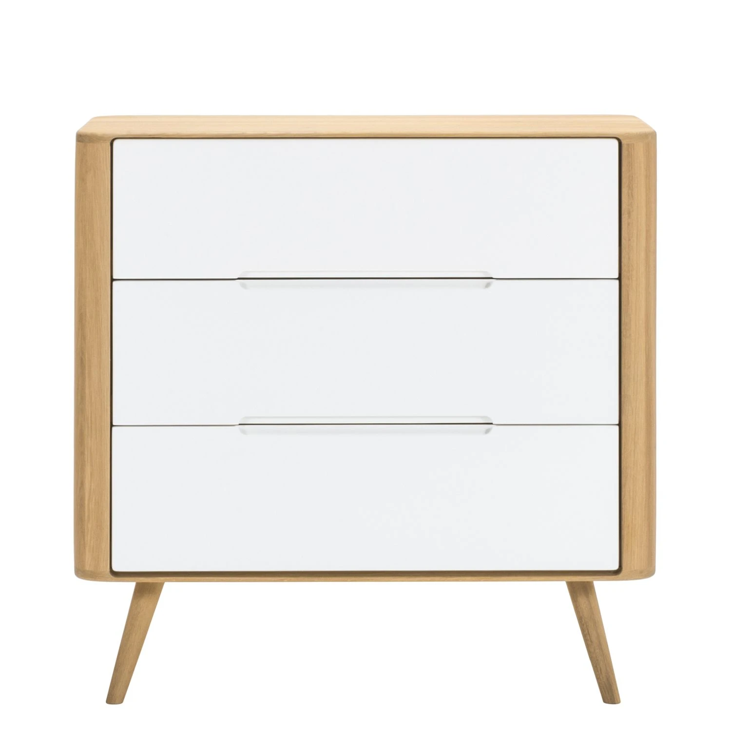 Studio Copenhagen Kommode Loca IV - Wildeiche teilmassiv - Weiß / Wildeiche 8 Studio Copenhagen Kommode Loca IV - Wildeiche teilmassiv - Weiß / Wildeiche – Bild 8