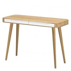 Studio Copenhagen Konsolentisch Loca - Wildeiche teilmassiv - Weiß / Wildeiche