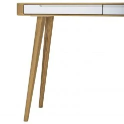 Studio Copenhagen Konsolentisch Loca - Wildeiche teilmassiv - Weiß / Wildeiche -Wohnzimmermöbel boutique en ligne 1000005214 130 GALLERYIMAGES P000000001000005214