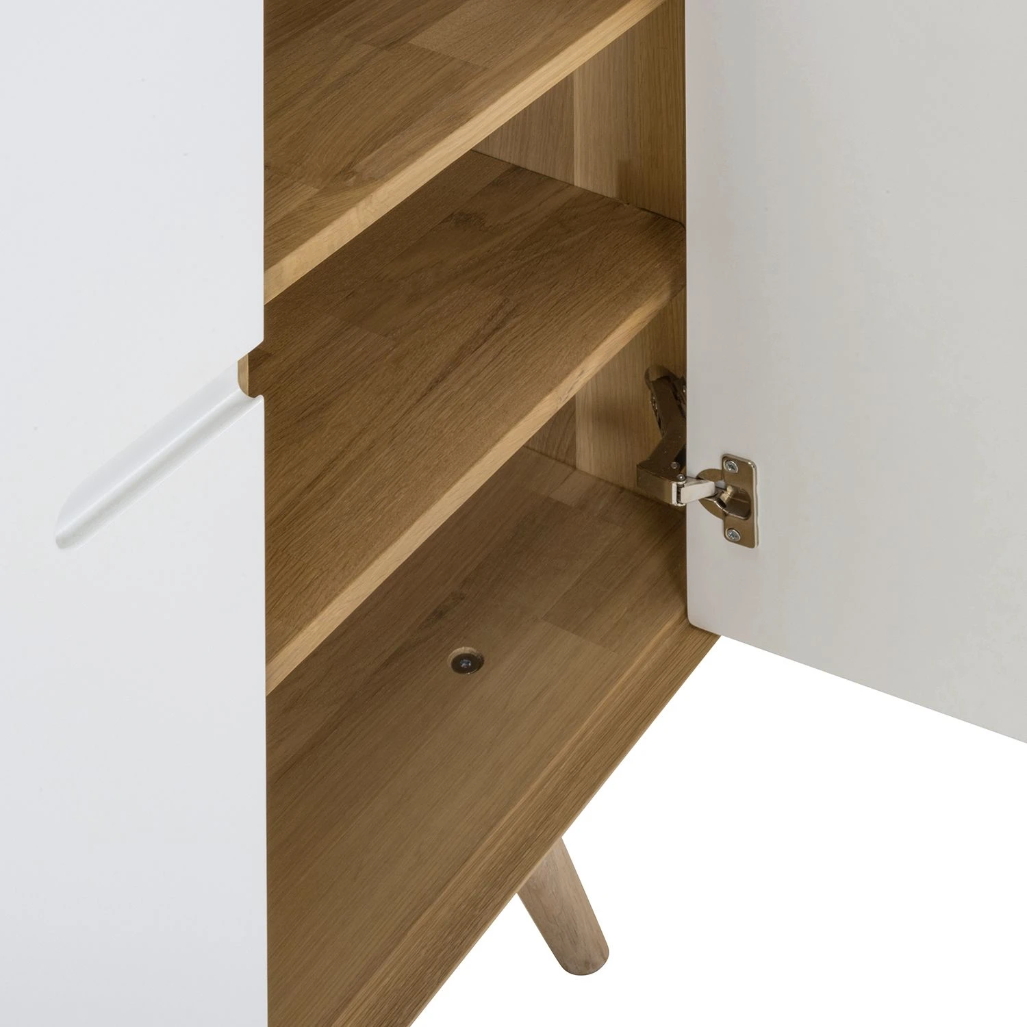 Studio Copenhagen Kommode Loca III - Weiß / Wildeiche 12 Studio Copenhagen Kommode Loca III - Weiß / Wildeiche – Bild 12