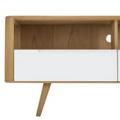 Studio Copenhagen TV-Lowboard Loca IV - Weiß / Wildeiche -Wohnzimmermöbel boutique en ligne 1000005415 80 GALLERYIMAGES P000000001000005415