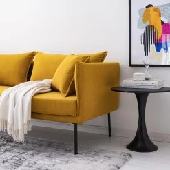 Studio Copenhagen Sofa Bayboro (2,5-Sitzer) - Senfgelb -Wohnzimmermöbel boutique en ligne 1000005824 201127 16482700003 DETAILS P000000001000005824