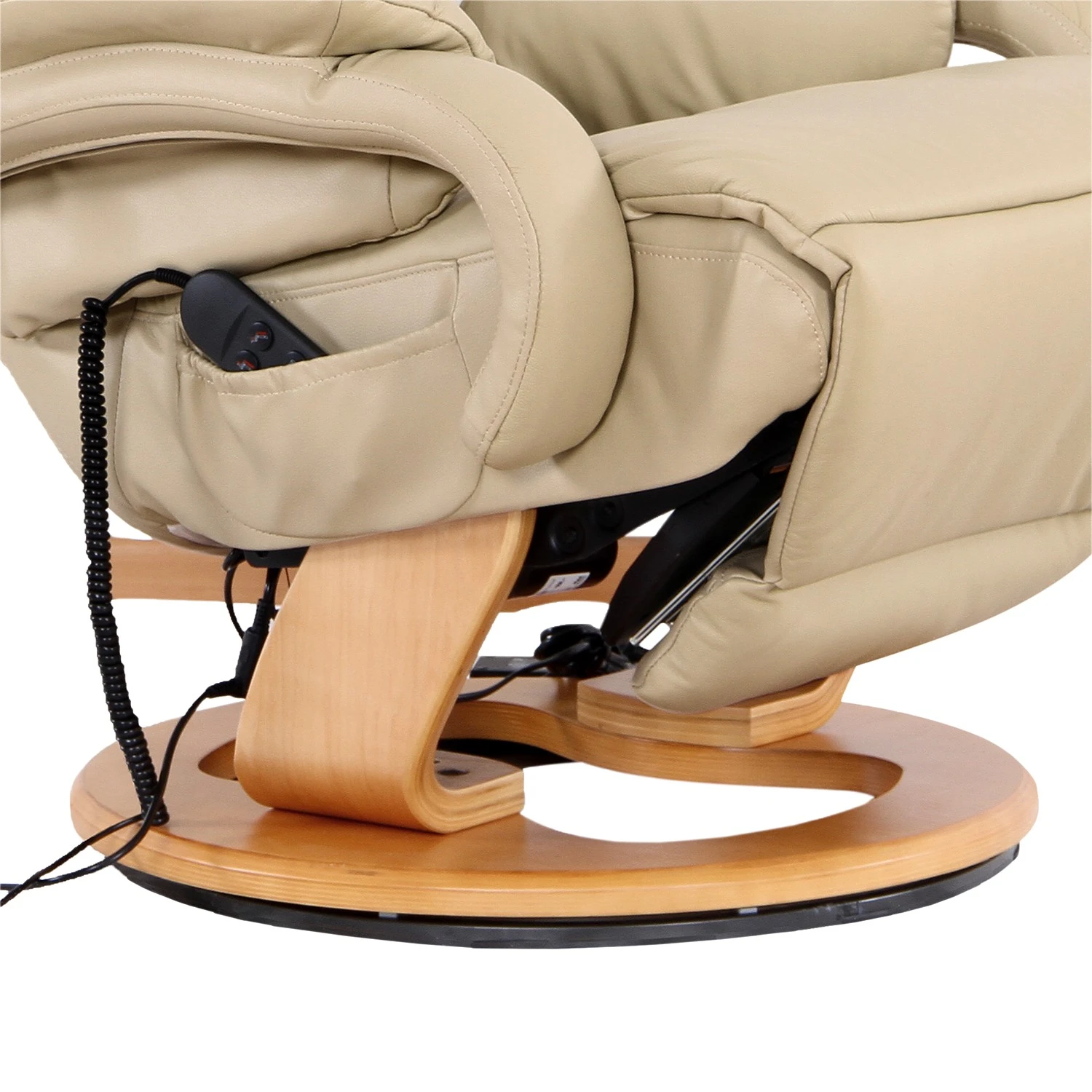 Modoform Relaxsessel Casey - Echtleder/Kunstleder - Creme 12 Modoform Relaxsessel Casey - Echtleder/Kunstleder - Creme – Bild 12