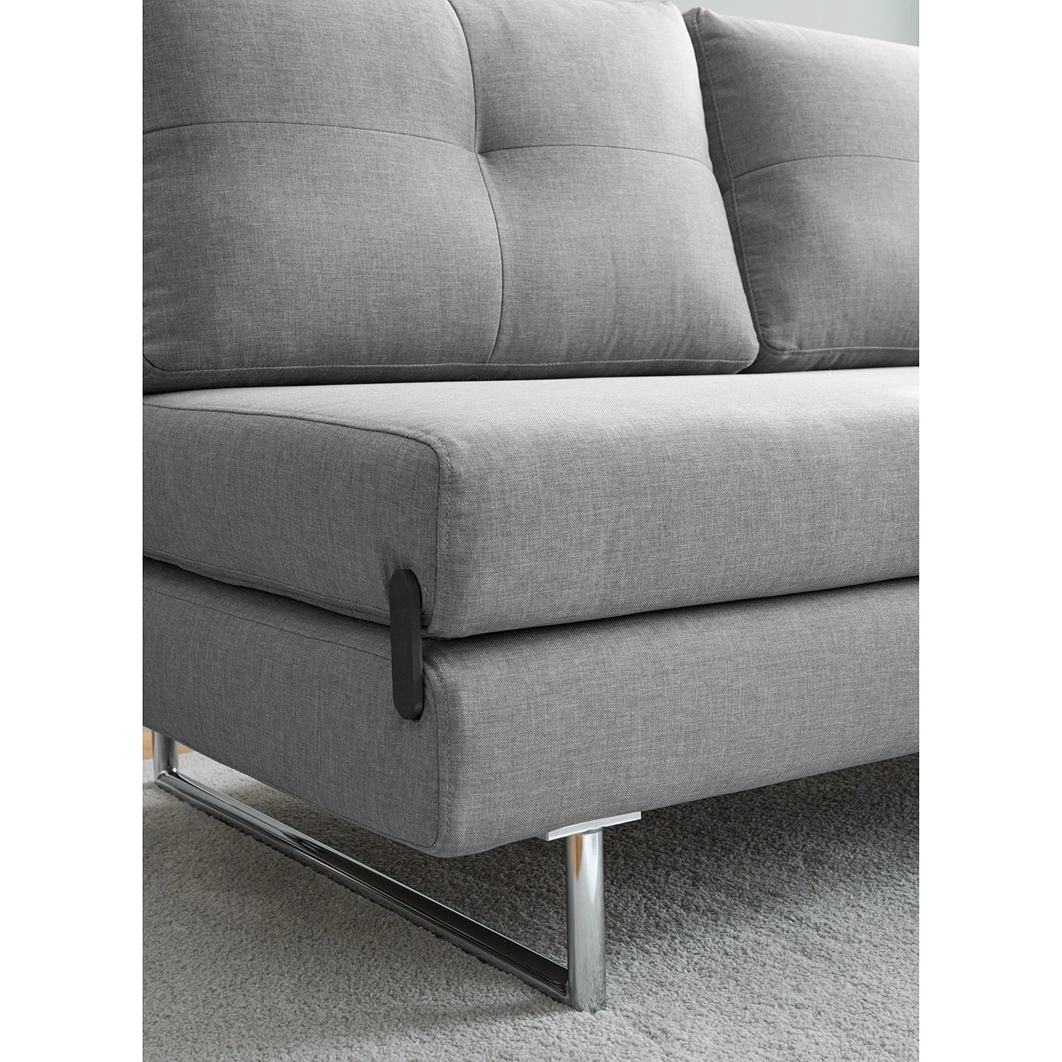 Fredriks Schlafsofa Newheaven Webstoff - Webstoff Lyn: Hellgrau 18 Fredriks Schlafsofa Newheaven Webstoff - Webstoff Lyn: Hellgrau – Bild 18