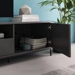 Studio Copenhagen TV-Lowboard Harma - Dunkelgrau 20 Studio Copenhagen TV-Lowboard Harma - Dunkelgrau -Wohnzimmermöbel boutique en ligne 1000007083 200402 18274700020 DETAILS P000000001000007083