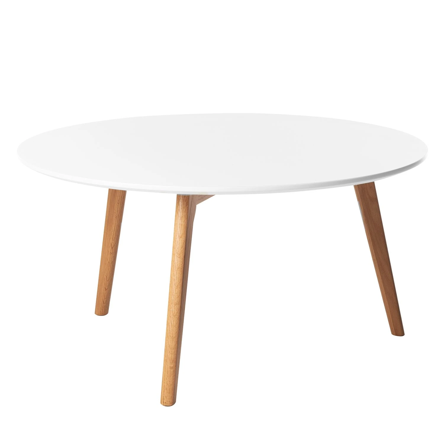Mørteens Couchtisch Wilma I - Eiche teilmassiv - Matt Weiß 1 Mørteens Couchtisch Wilma I - Eiche teilmassiv - Matt Weiß