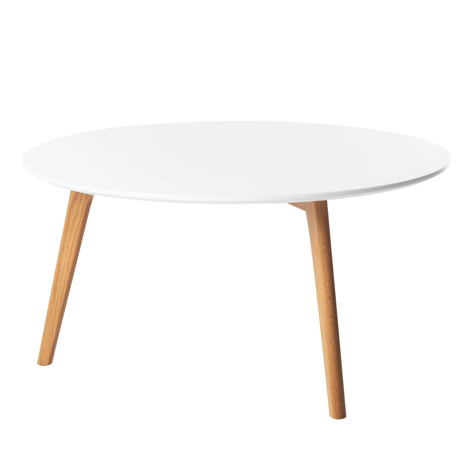 Mørteens Couchtisch Wilma I - Eiche teilmassiv - Matt Weiß 5 Mørteens Couchtisch Wilma I - Eiche teilmassiv - Matt Weiß – Bild 5