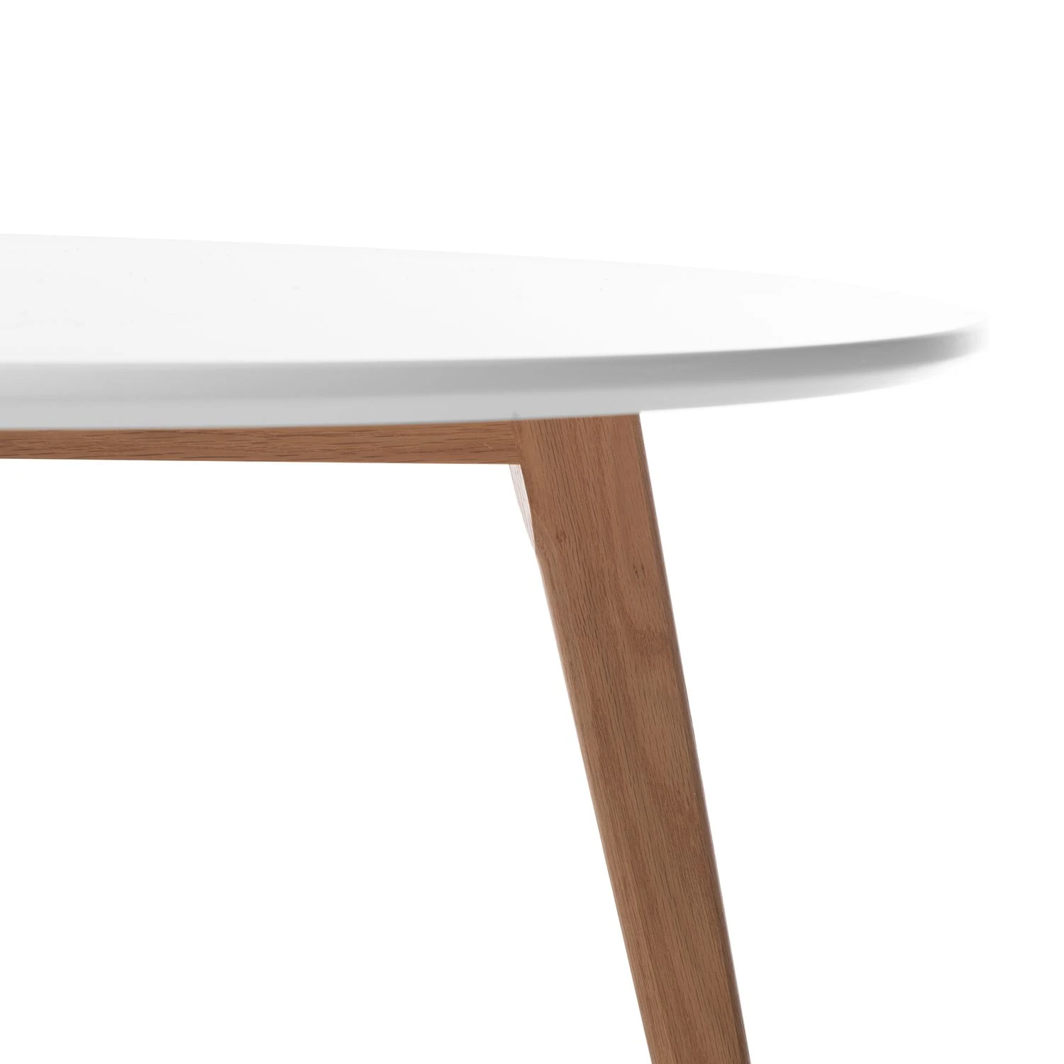 Mørteens Couchtisch Wilma I - Eiche teilmassiv - Matt Weiß 8 Mørteens Couchtisch Wilma I - Eiche teilmassiv - Matt Weiß – Bild 8