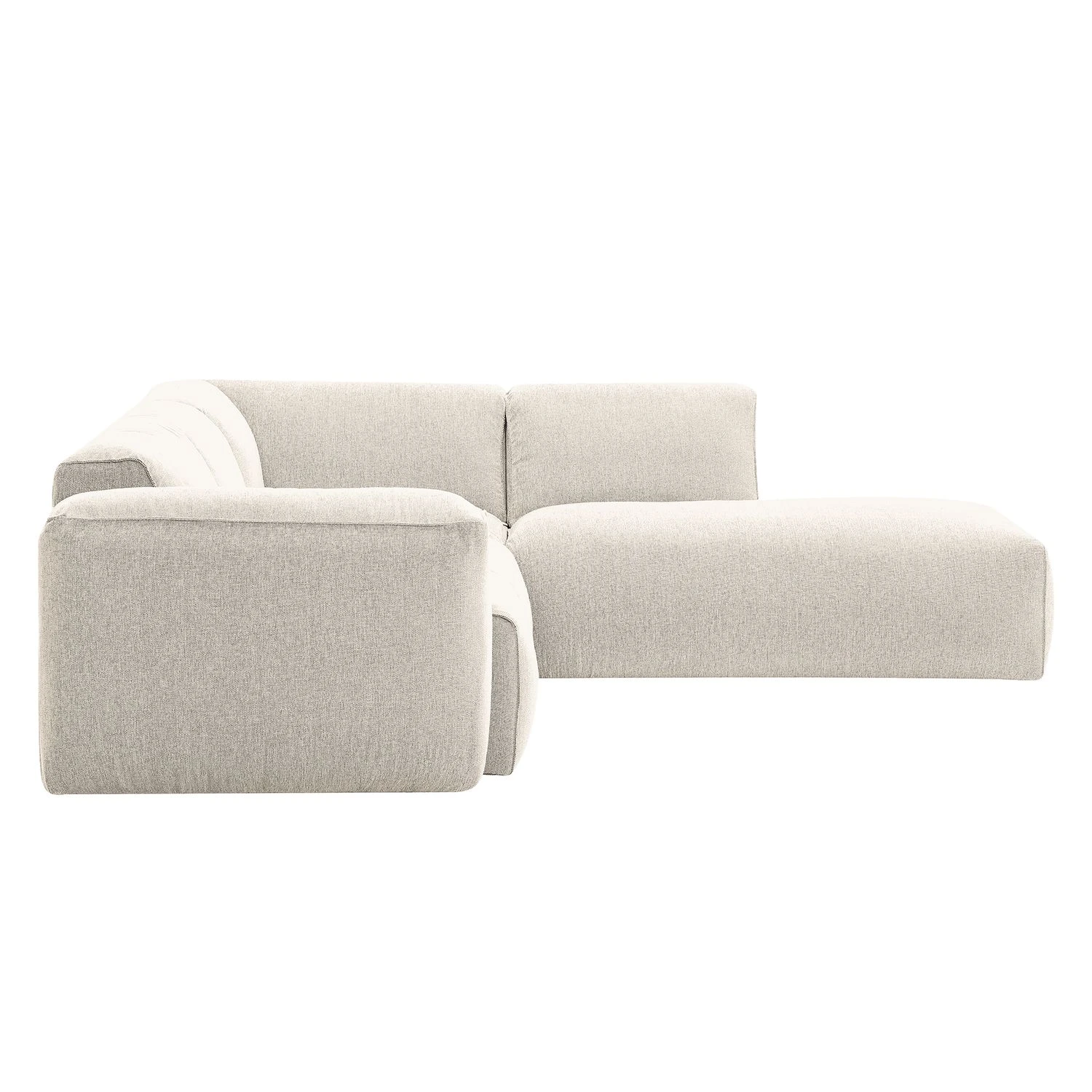 Studio Copenhagen Ecksofa HUDSON 3-Sitzer mit Recamiere - Webstoff Saia: Beige - Longchair davorstehend rechts 3 Studio Copenhagen Ecksofa HUDSON 3-Sitzer mit Recamiere - Webstoff Saia: Beige - Longchair davorstehend rechts – Bild 3