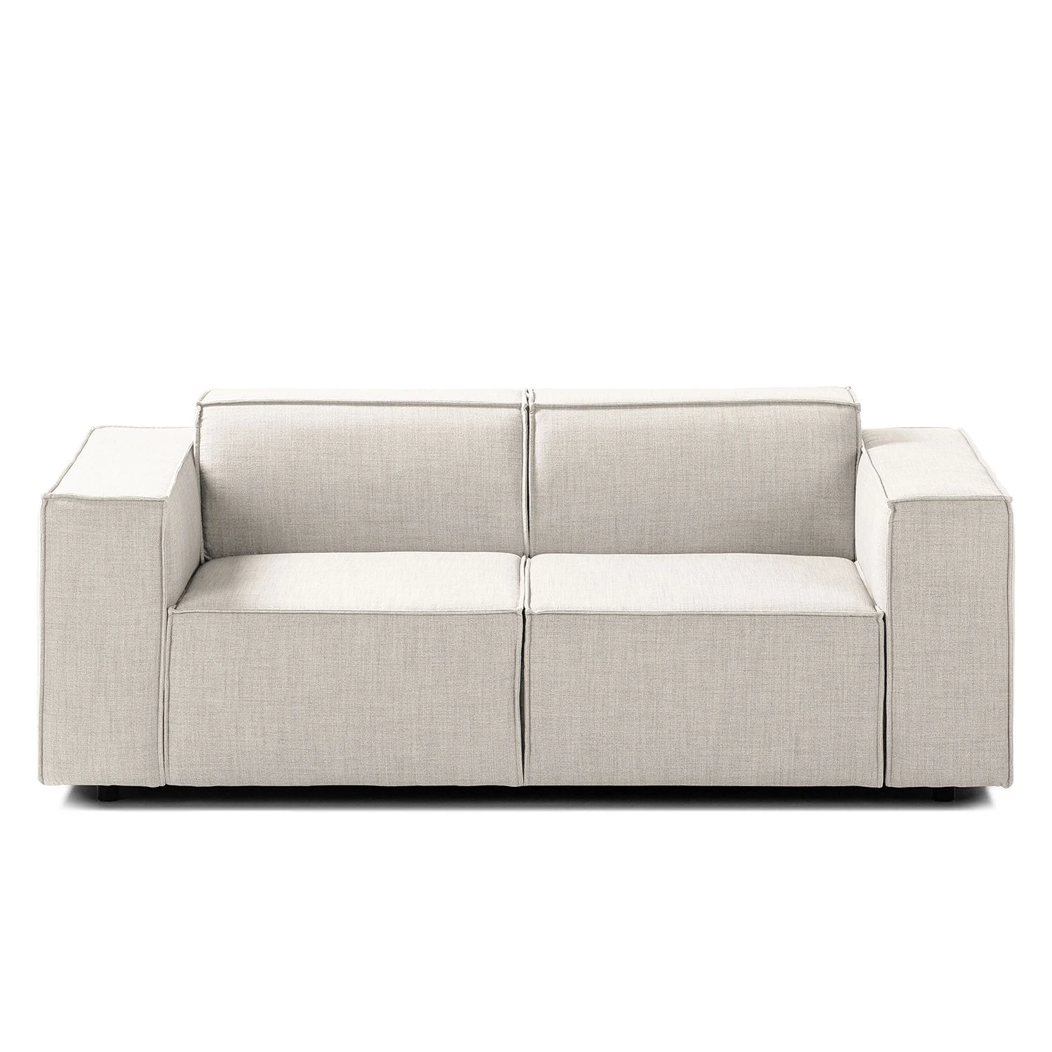 Sofa Kinx (2-Sitzer) Webstoff - Webstoff Milan: Altweiß - Keine Funktion 5 Sofa Kinx (2-Sitzer) Webstoff - Webstoff Milan: Altweiß - Keine Funktion – Bild 5