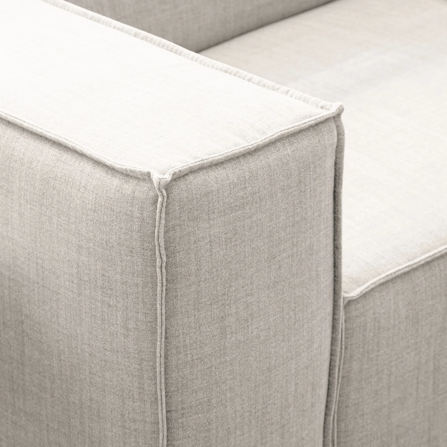 Sofa Kinx (2-Sitzer) Webstoff - Webstoff Milan: Altweiß - Keine Funktion 10 Sofa Kinx (2-Sitzer) Webstoff - Webstoff Milan: Altweiß - Keine Funktion – Bild 10