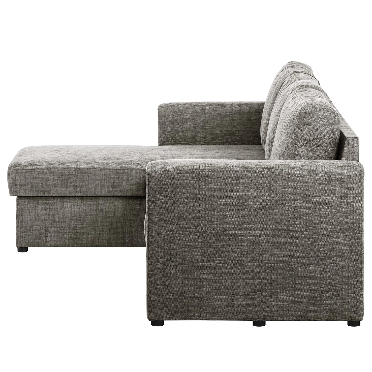 Fredriks Ecksofa Forrest (mit Schlaffunktion) - Stoff Grau - Ottomane links oder rechts montierbar 6 Fredriks Ecksofa Forrest (mit Schlaffunktion) - Stoff Grau - Ottomane links oder rechts montierbar – Bild 6