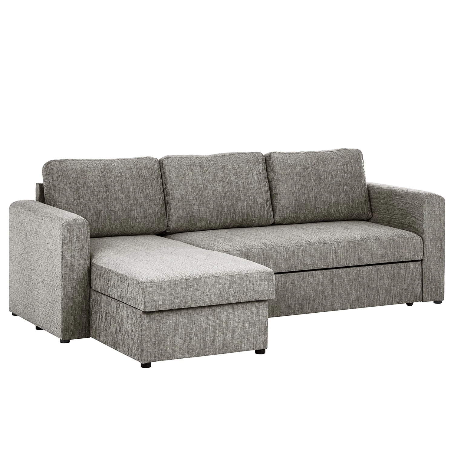 Fredriks Ecksofa Forrest (mit Schlaffunktion) - Stoff Grau - Ottomane links oder rechts montierbar 8 Fredriks Ecksofa Forrest (mit Schlaffunktion) - Stoff Grau - Ottomane links oder rechts montierbar – Bild 8