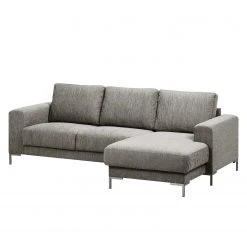 Fredriks Ecksofa Summer - Webstoff Madu: Hellgrau - Longchair davorstehend rechts - Ohne Schlaffunktion -Wohnzimmermöbel boutique en ligne 1000012445 200623 11300200028 DETAILS P000000001000012445