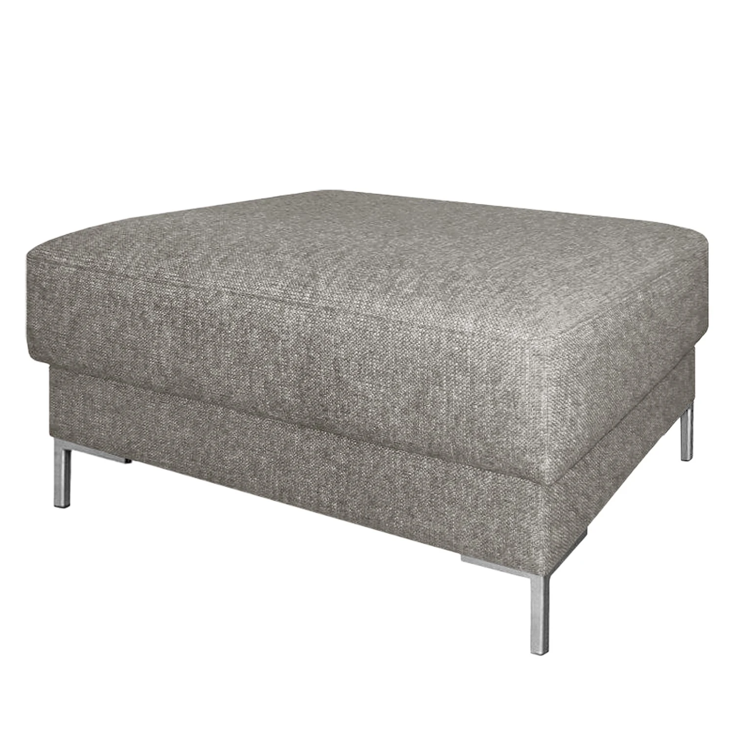 Fredriks Polsterhocker Summer - Webstoff Madu: Hellgrau 1 Fredriks Polsterhocker Summer - Webstoff Madu: Hellgrau