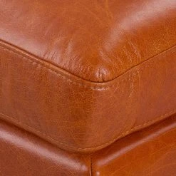 Ars Natura Ecksofa Clonee - Echtleder - Rehbraun - Longchair davorstehend links -Wohnzimmermöbel boutique en ligne 1000015039 210902 06235500023 DETAILS P000000001000015039