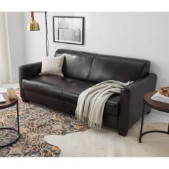 Maison Belfort Sofa Fragola (3-Sitzer) - Echtleder Dunkelbraun -Wohnzimmermöbel boutique en ligne 1000015214 201127 16483100049 MOOD DETAILS P000000001000015214 mood