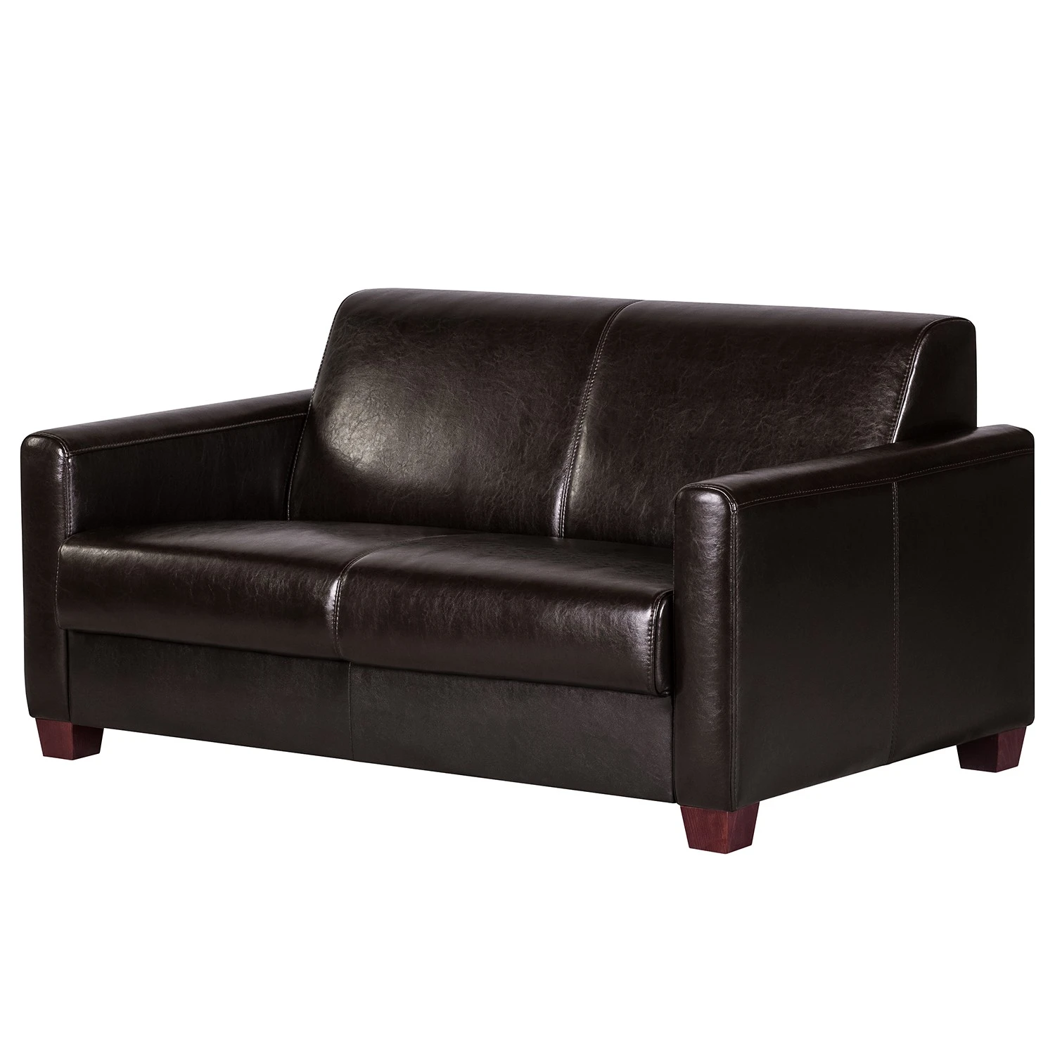 Maison Belfort Sofa Fragola (2-Sitzer) - Echtleder Dunkelbraun 1 Maison Belfort Sofa Fragola (2-Sitzer) - Echtleder Dunkelbraun