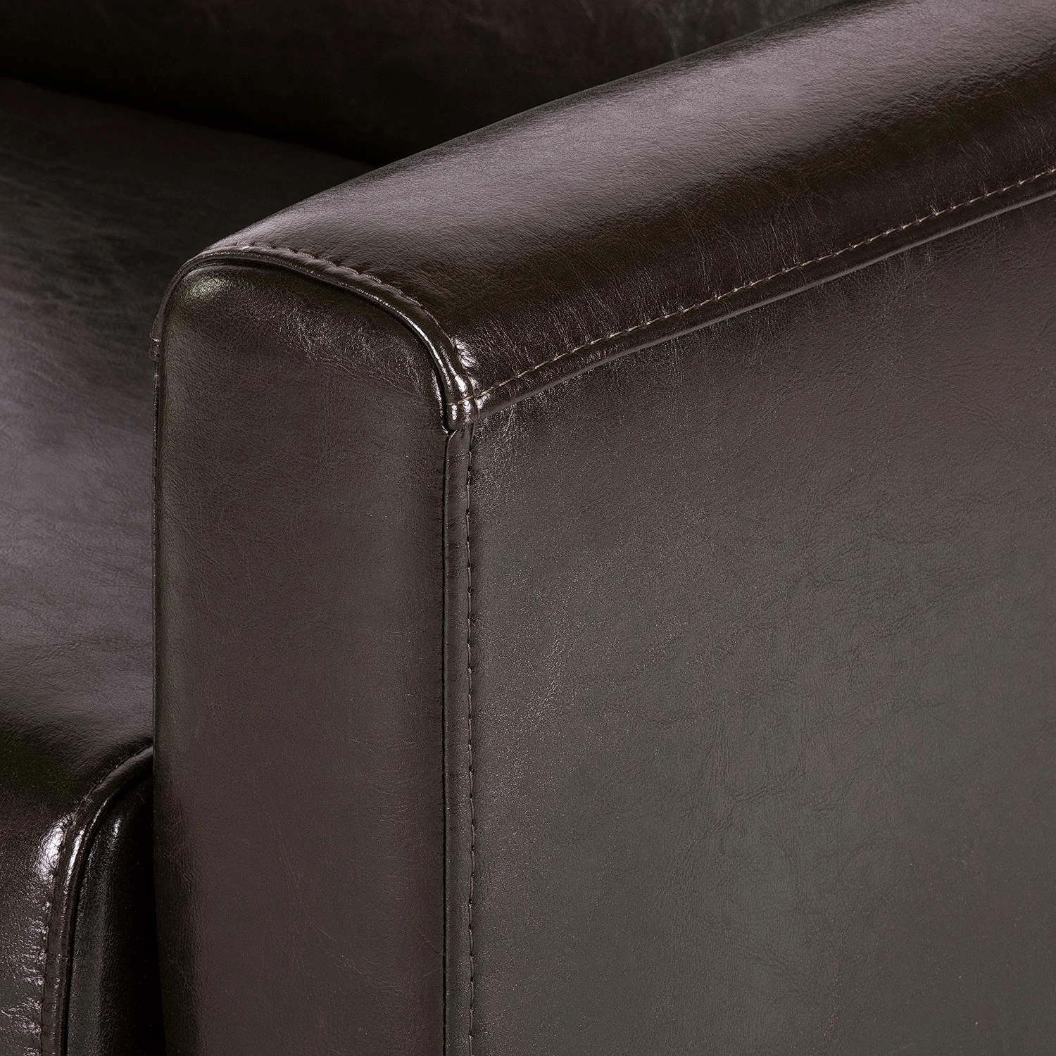 Maison Belfort Sofa Fragola (2-Sitzer) - Echtleder Dunkelbraun 7 Maison Belfort Sofa Fragola (2-Sitzer) - Echtleder Dunkelbraun – Bild 7