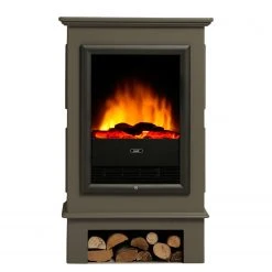Montreux Elektrokamin Waldhof - Tulpenbaumholz teilmassiv - Grau -Wohnzimmermöbel boutique en ligne 1000017447 220614 030 DETAILS P000000001000017447