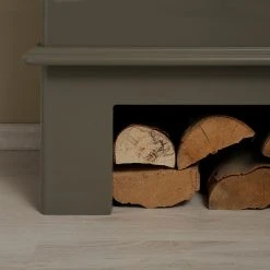 Montreux Elektrokamin Waldhof - Tulpenbaumholz teilmassiv - Grau -Wohnzimmermöbel boutique en ligne 1000017447 220614 082 DETAILS P000000001000017447