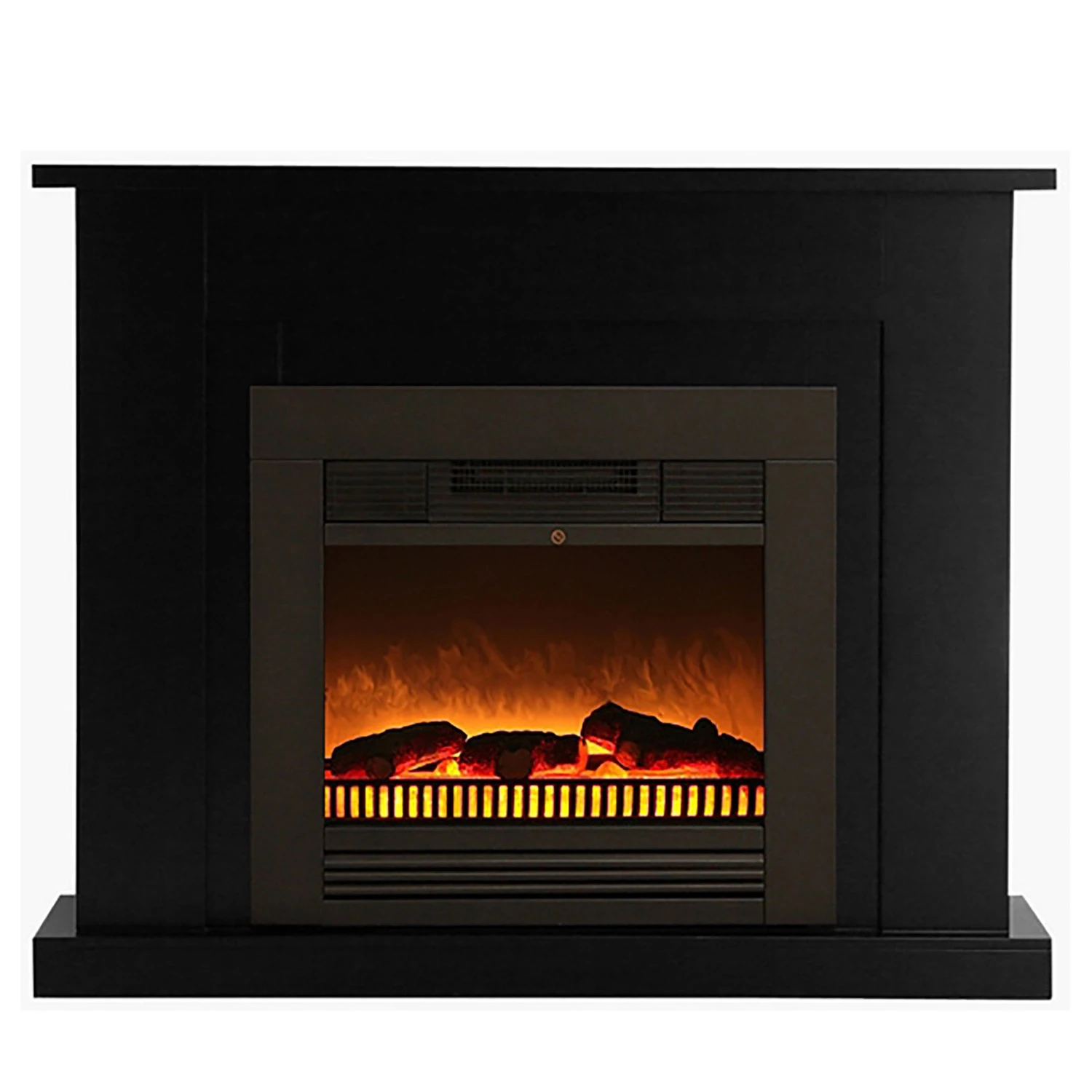 Montreux Elektrokamin Shanghai - schwarz seidenmatt lackiert, anthrazit 4 Montreux Elektrokamin Shanghai - schwarz seidenmatt lackiert, anthrazit – Bild 4