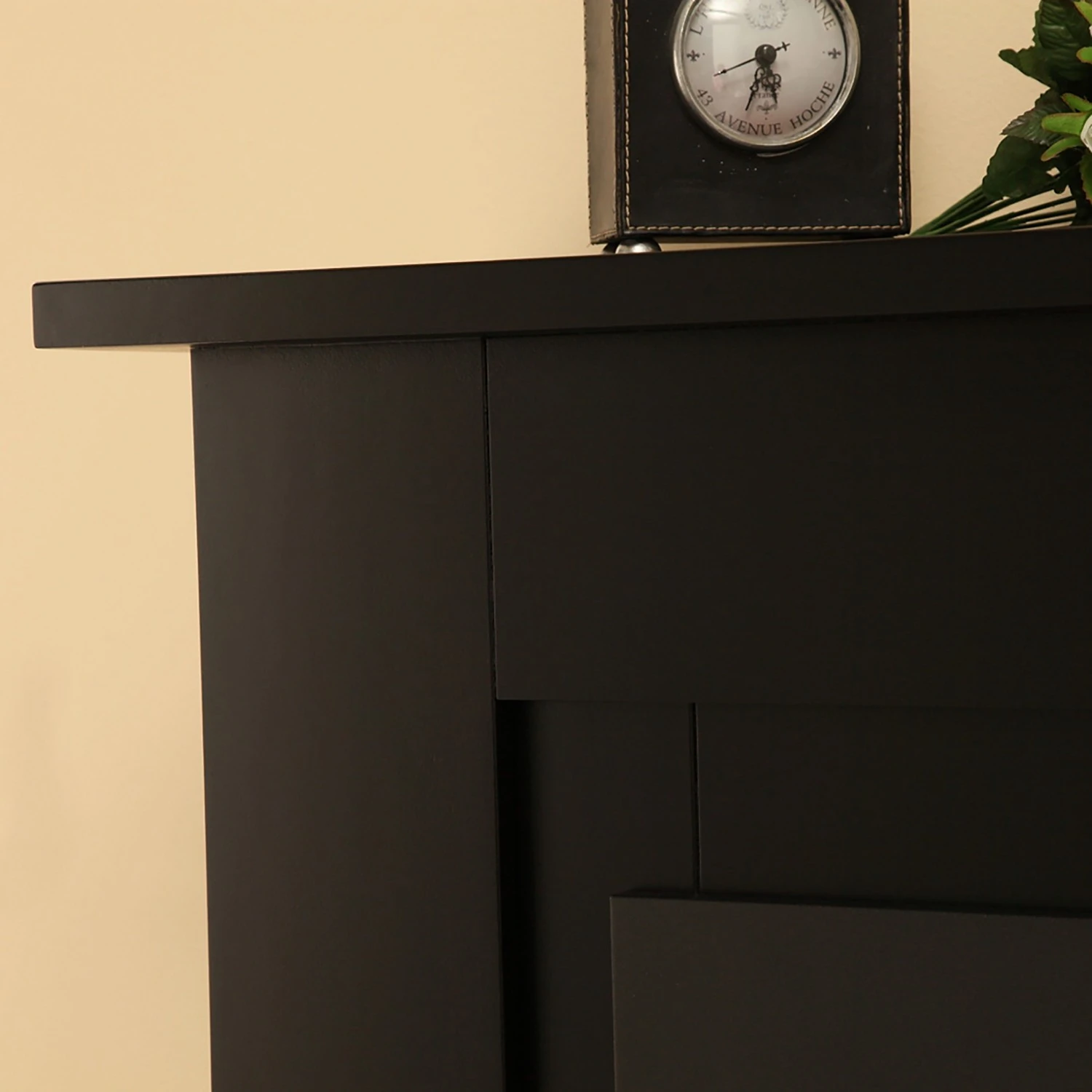 Montreux Elektrokamin Shanghai - schwarz seidenmatt lackiert, anthrazit 8 Montreux Elektrokamin Shanghai - schwarz seidenmatt lackiert, anthrazit – Bild 8