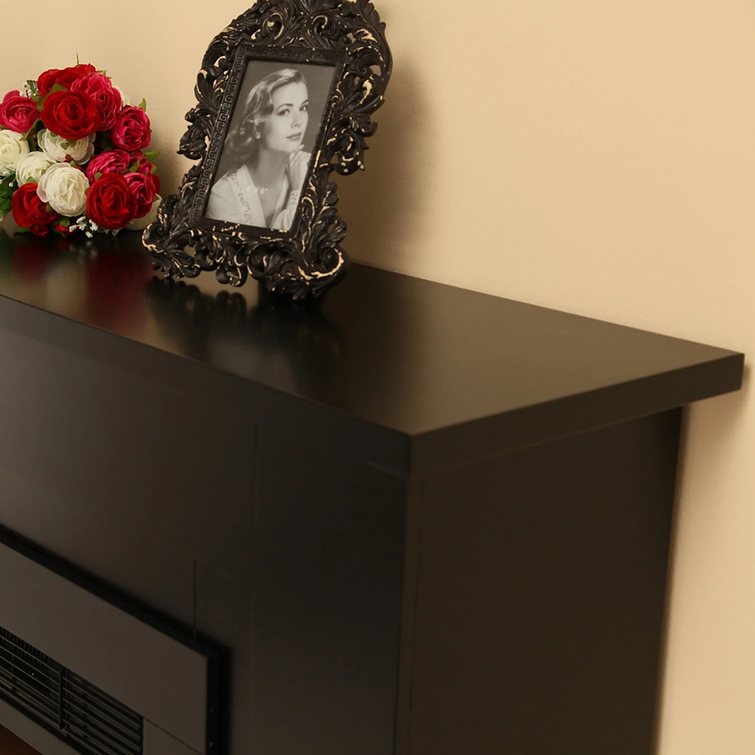 Montreux Elektrokamin Shanghai - schwarz seidenmatt lackiert, anthrazit 12 Montreux Elektrokamin Shanghai - schwarz seidenmatt lackiert, anthrazit – Bild 12