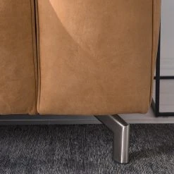 Ars manufacti Sofa Pentre (3-Sitzer) Echtleder - Hellbraun -Wohnzimmermöbel boutique en ligne 1000020142 200518 14205400007 DETAILS P000000001000020142