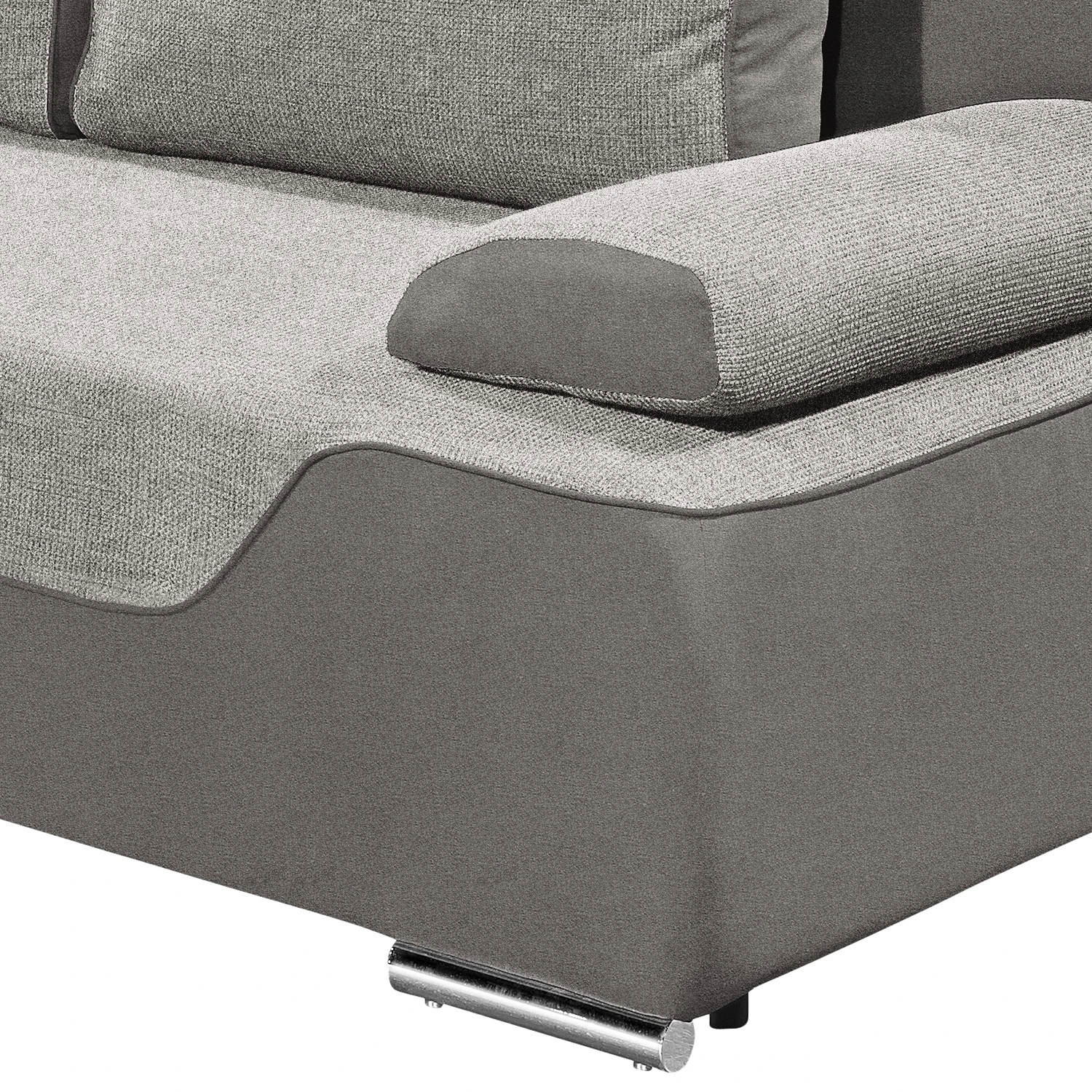 Fredriks Dauerschlafsofa Trepang - Strukturstoff / Flachgewebe - Grau / Hellgrau 9 Fredriks Dauerschlafsofa Trepang - Strukturstoff / Flachgewebe - Grau / Hellgrau – Bild 9
