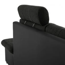 Fredriks Wohnlandschaft Puntiro I - Kunstleder Lilo / Strukturstoff Satur: Schwarz / Anthrazit - Longchair davorstehend links / Ottomane rechts 63 Fredriks Wohnlandschaft Puntiro I - Kunstleder Lilo / Strukturstoff Satur: Schwarz / Anthrazit - Longchair davorstehend links / Ottomane rechts -Wohnzimmermöbel boutique en ligne 1000021540 210614 18402100145 DETAILS P000000001000021540