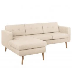 Norrwood Ecksofa Croom - Webstoff Polia: Kaschmir - Longchair davorstehend links - Ohne Hocker -Wohnzimmermöbel boutique en ligne 1000022112 211220 15343200219 DETAILS P000000001000022112