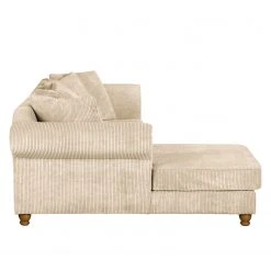 Maison Belfort Ecksofa Colares Cord - Creme - Longchair davorstehend links -Wohnzimmermöbel boutique en ligne 1000022157 210506 17471500047 DETAILS P000000001000022157