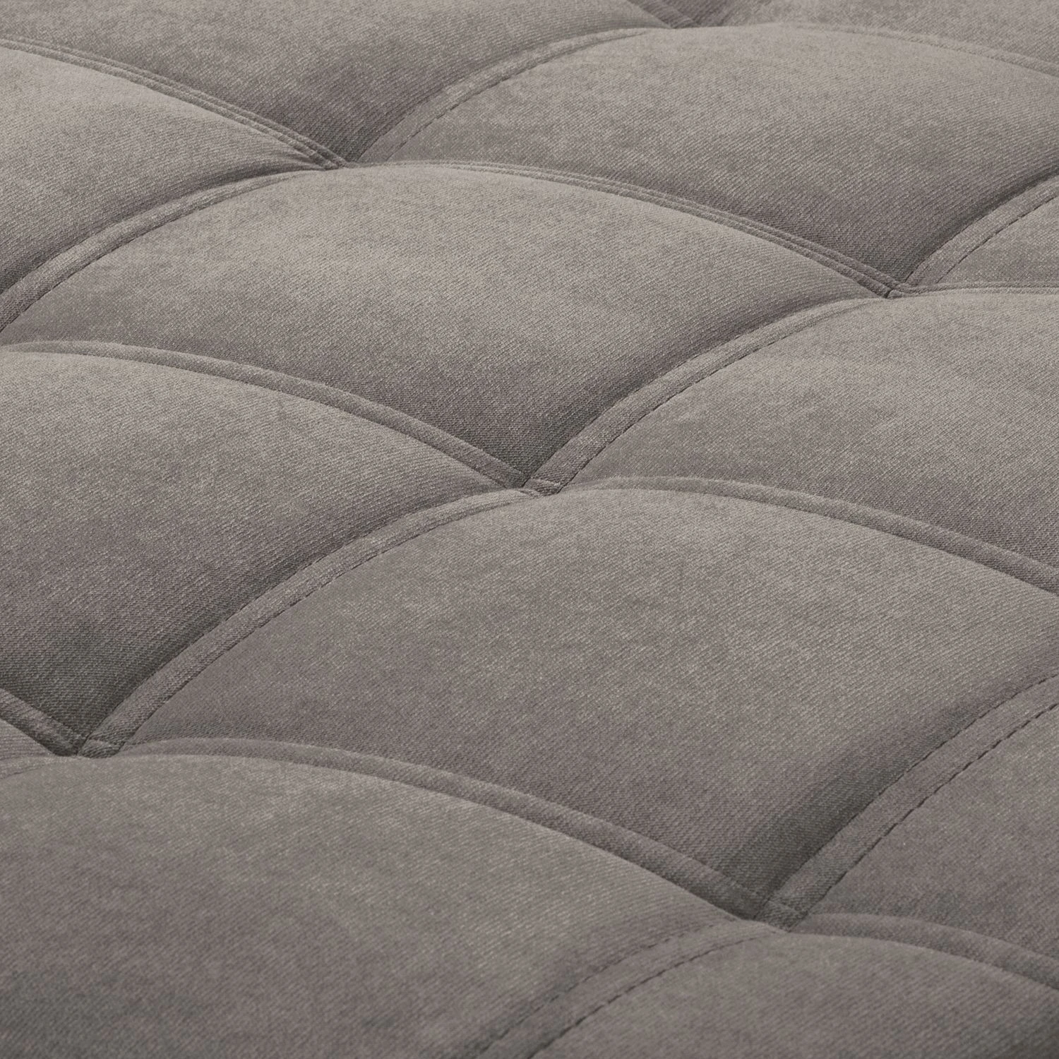 Jack & Alice Polsterhocker Elnora - Grau 6 Jack & Alice Polsterhocker Elnora - Grau – Bild 6