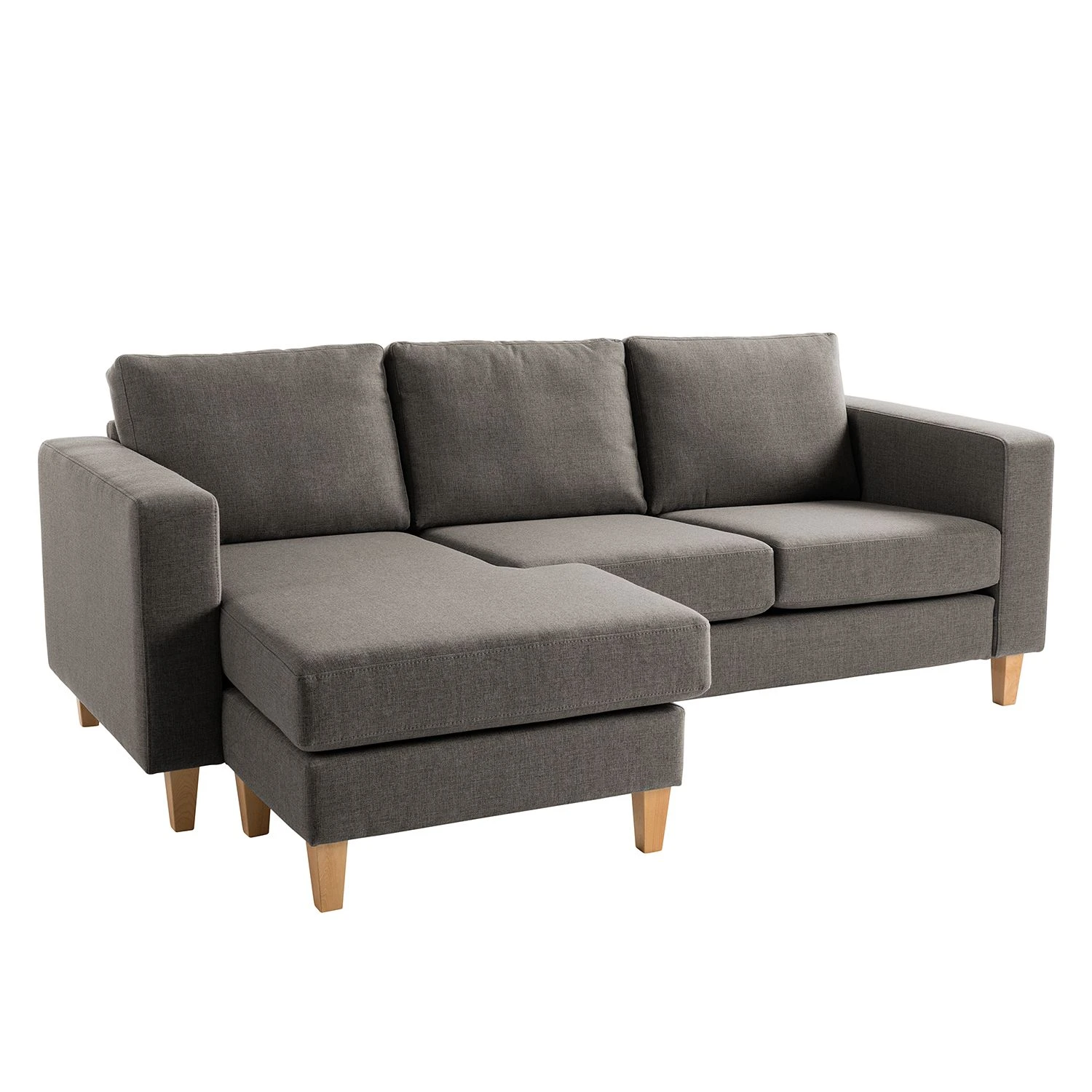 Norrwood Ecksofa MAISON 2-Sitzer mit Longchair - Webstoff Inas: Cubanit - Longchair davorstehend links 7 Norrwood Ecksofa MAISON 2-Sitzer mit Longchair - Webstoff Inas: Cubanit - Longchair davorstehend links – Bild 7