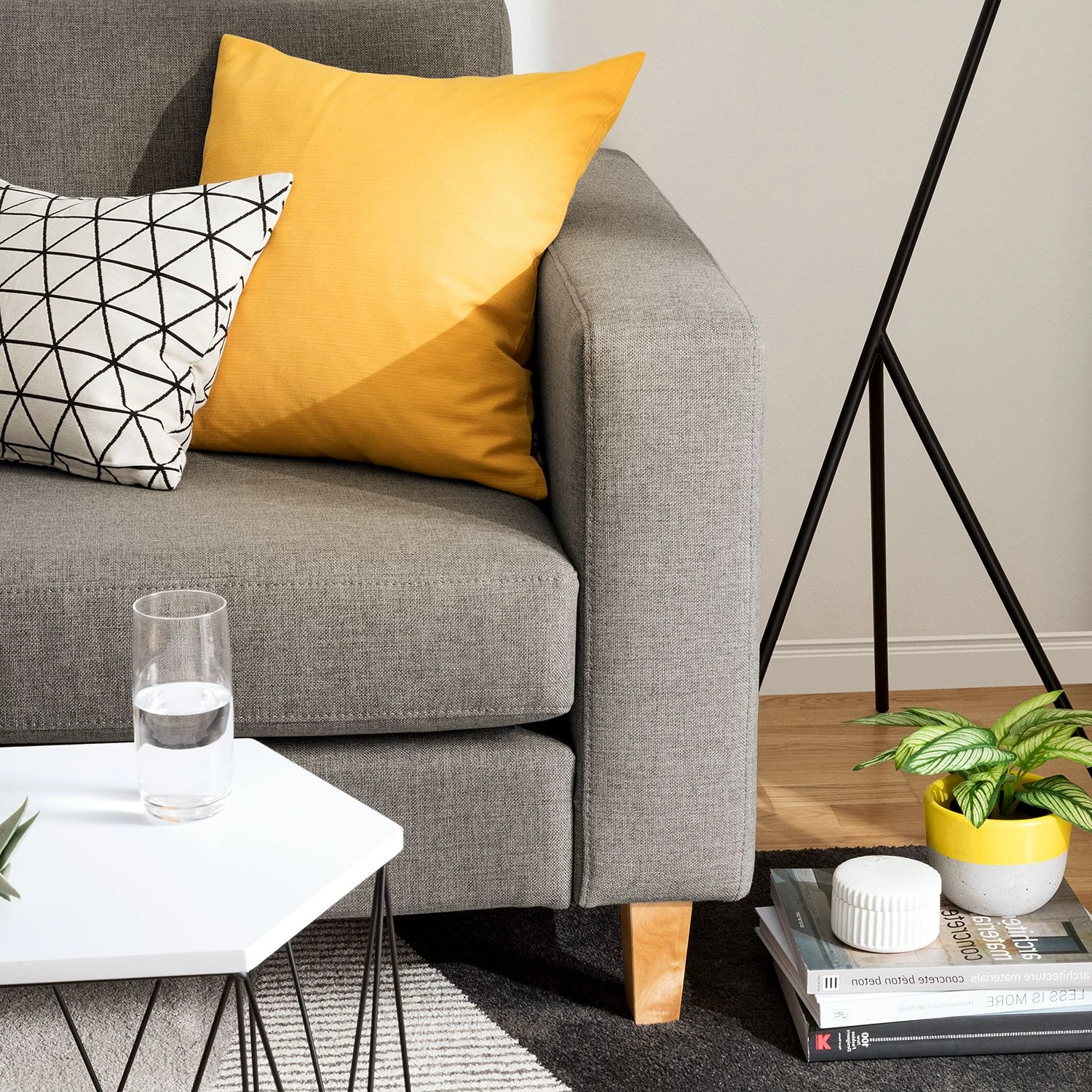 Norrwood Ecksofa MAISON 2-Sitzer mit Longchair - Webstoff Inas: Cubanit - Longchair davorstehend links 11 Norrwood Ecksofa MAISON 2-Sitzer mit Longchair - Webstoff Inas: Cubanit - Longchair davorstehend links – Bild 11