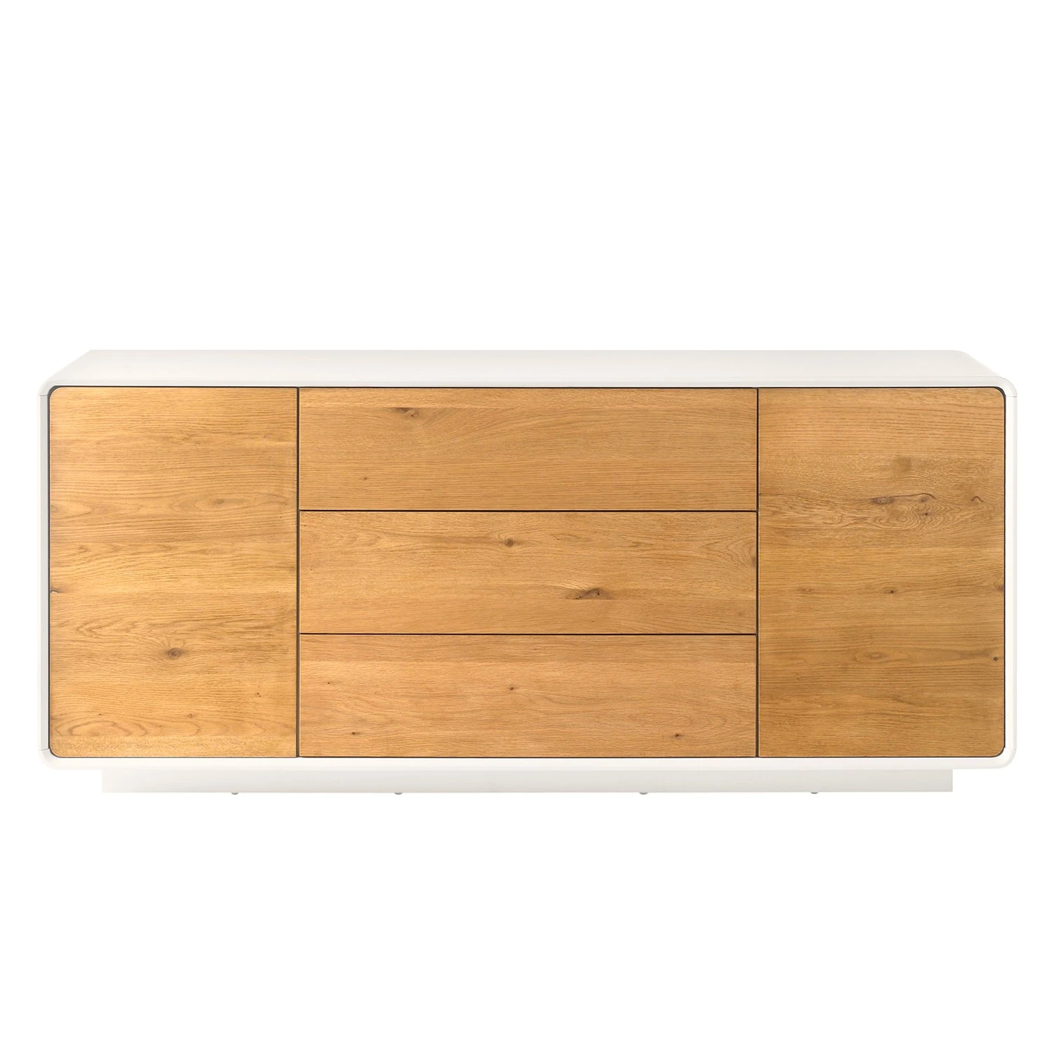 Mørteens Sideboard Boge - Asteiche / Matt Weiß 3 Mørteens Sideboard Boge - Asteiche / Matt Weiß – Bild 3