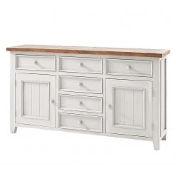 Maison Belfort Sideboard Balignton I - Kiefer massiv - Weiß