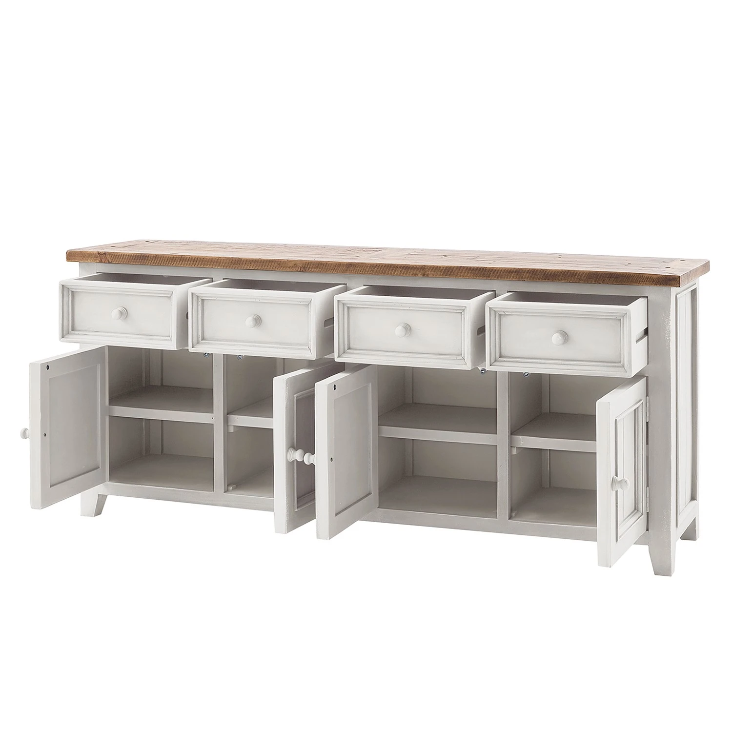 Maison Belfort Sideboard Balignton II - Weiß 2 Maison Belfort Sideboard Balignton II - Weiß – Bild 2