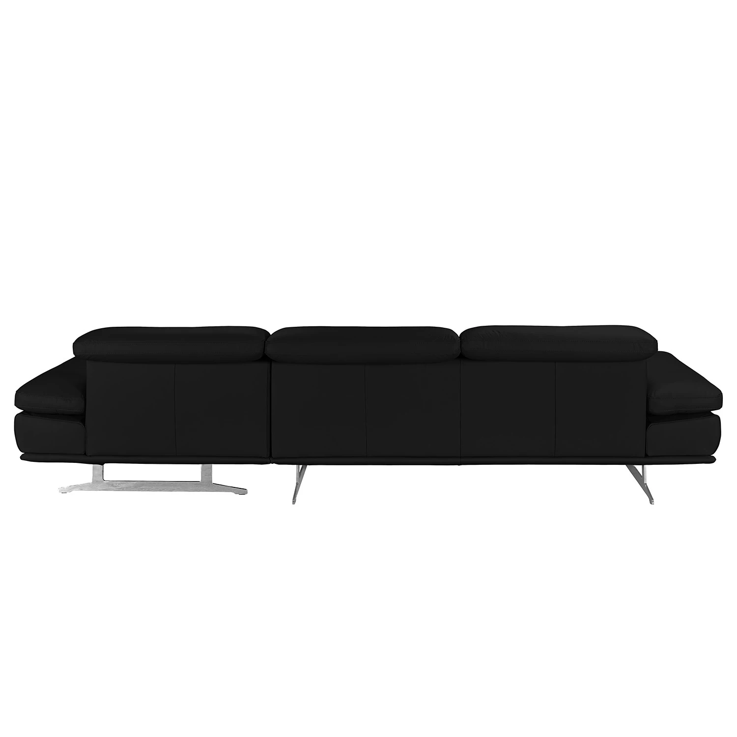 Loftscape Ecksofa Kingman Echtleder - Schwarz - Longchair davorstehend rechts 9 Loftscape Ecksofa Kingman Echtleder - Schwarz - Longchair davorstehend rechts – Bild 9