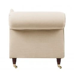 Maison Belfort Recamiere Colmar Webstoff - Beige - Armlehne davorstehend links -Wohnzimmermöbel boutique en ligne 1000030872 200617 17300300005 DETAILS P000000001000030872