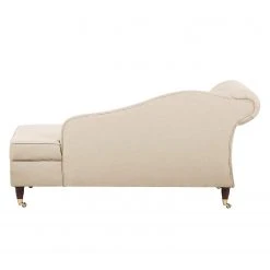 Maison Belfort Recamiere Colmar Webstoff - Beige - Armlehne davorstehend links -Wohnzimmermöbel boutique en ligne 1000030872 200617 17300300006 DETAILS P000000001000030872