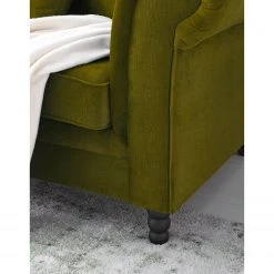 Jack & Alice Sofa York (3-Sitzer) Samt - Stoff Chepi: Olivgrün 24 Jack & Alice Sofa York (3-Sitzer) Samt - Stoff Chepi: Olivgrün -Wohnzimmermöbel boutique en ligne 1000031012 201127 16485100146 DETAILS P000000001000031012