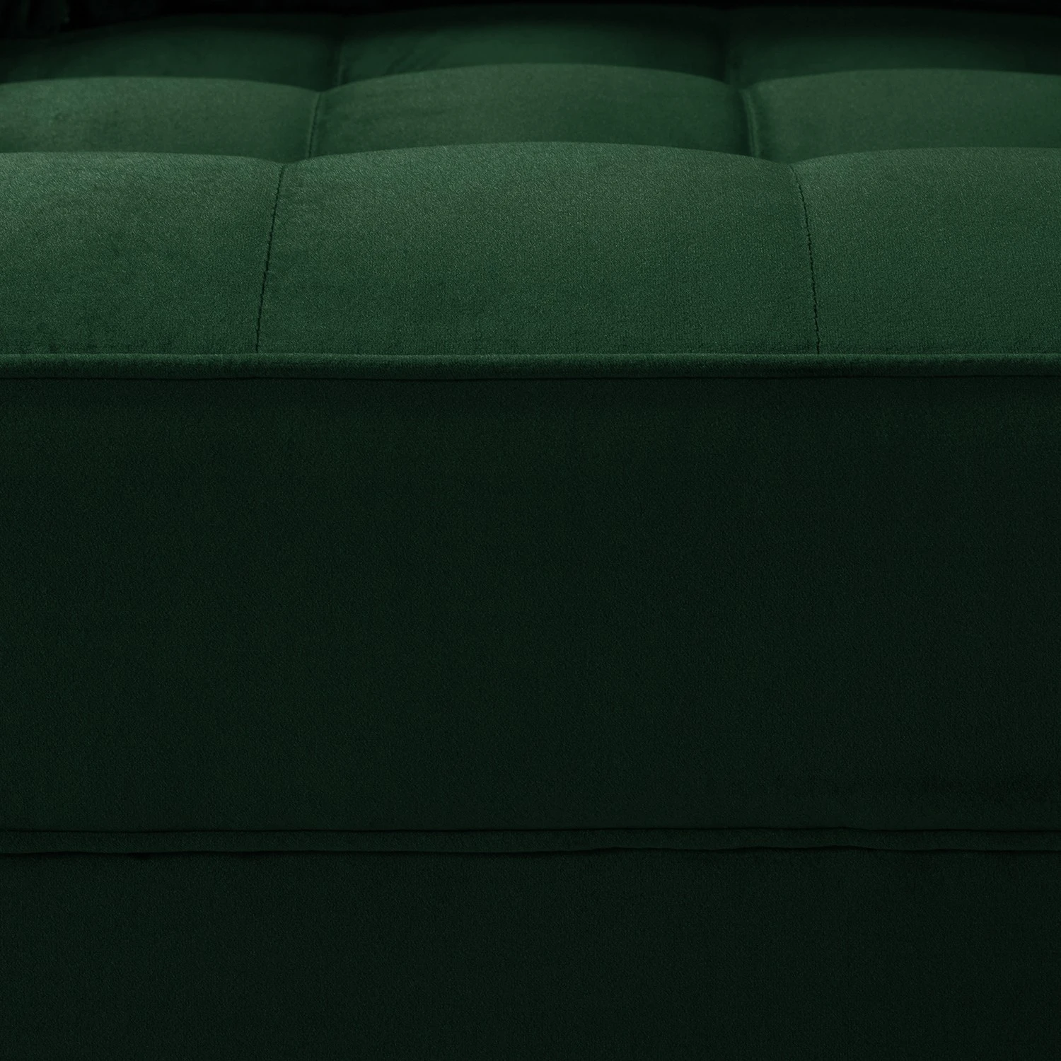 Eva Padberg Collection Ecksofa LAONA - Samt Pauno: Dunkelgrün - Longchair davorstehend rechts - Mit Hocker 13 Eva Padberg Collection Ecksofa LAONA - Samt Pauno: Dunkelgrün - Longchair davorstehend rechts - Mit Hocker – Bild 13