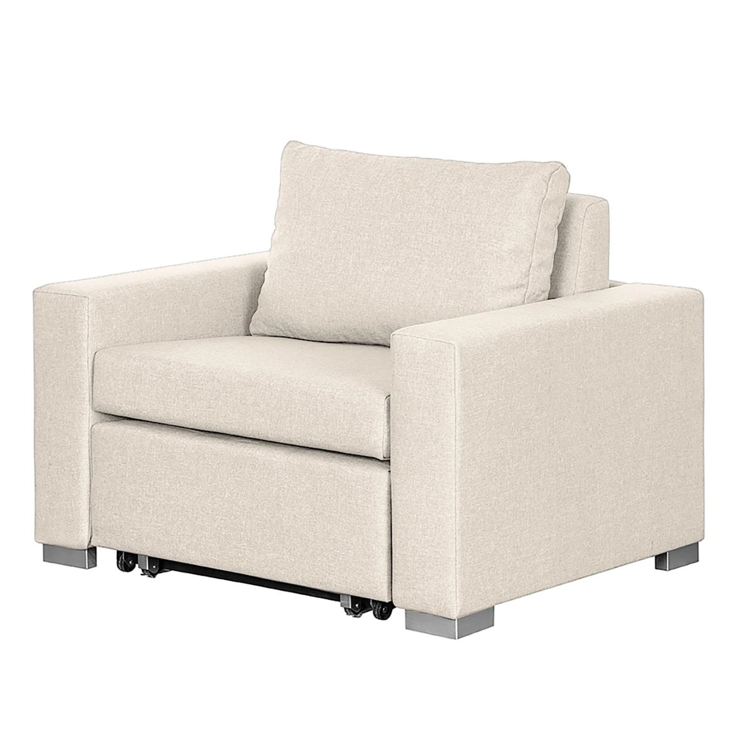 Mooved Schlafsessel Latina IV Webstoff - Stoff Doran: Creme 1 Mooved Schlafsessel Latina IV Webstoff - Stoff Doran: Creme