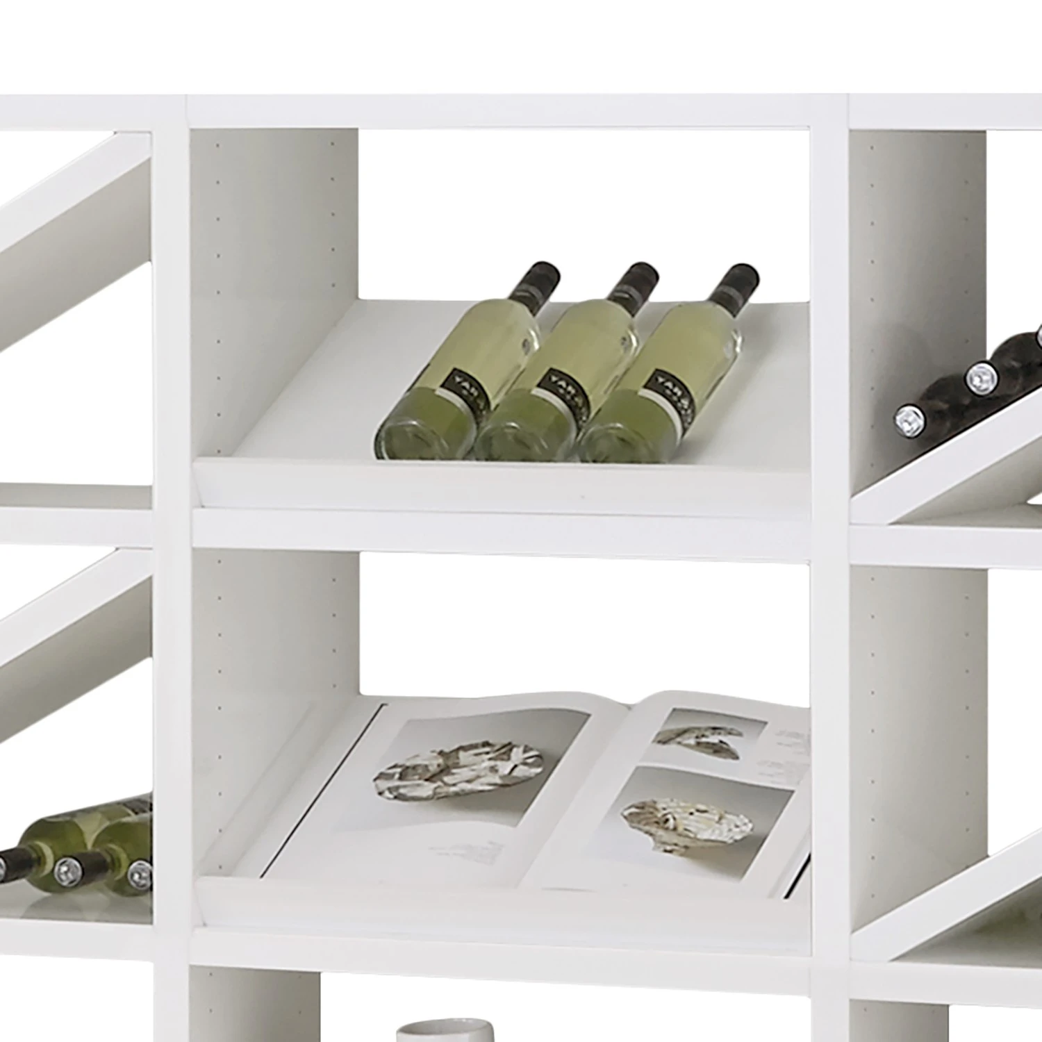 Fredriks Regal Concept X - Hochglanz Weiß 4 Fredriks Regal Concept X - Hochglanz Weiß – Bild 4