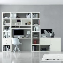 Loftscape Wohnkombination Emporior II - Cremeweiß