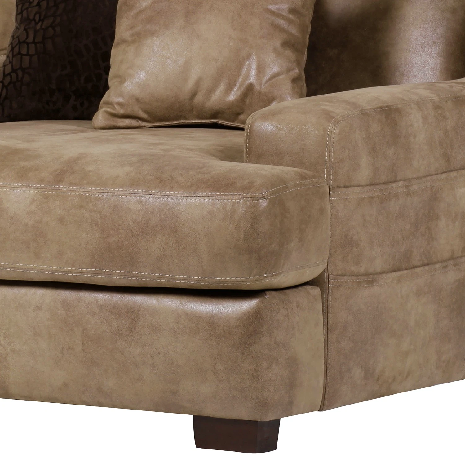 Red Living Megaohrensessel Dream - Microfaser Braun 5 Red Living Megaohrensessel Dream - Microfaser Braun – Bild 5