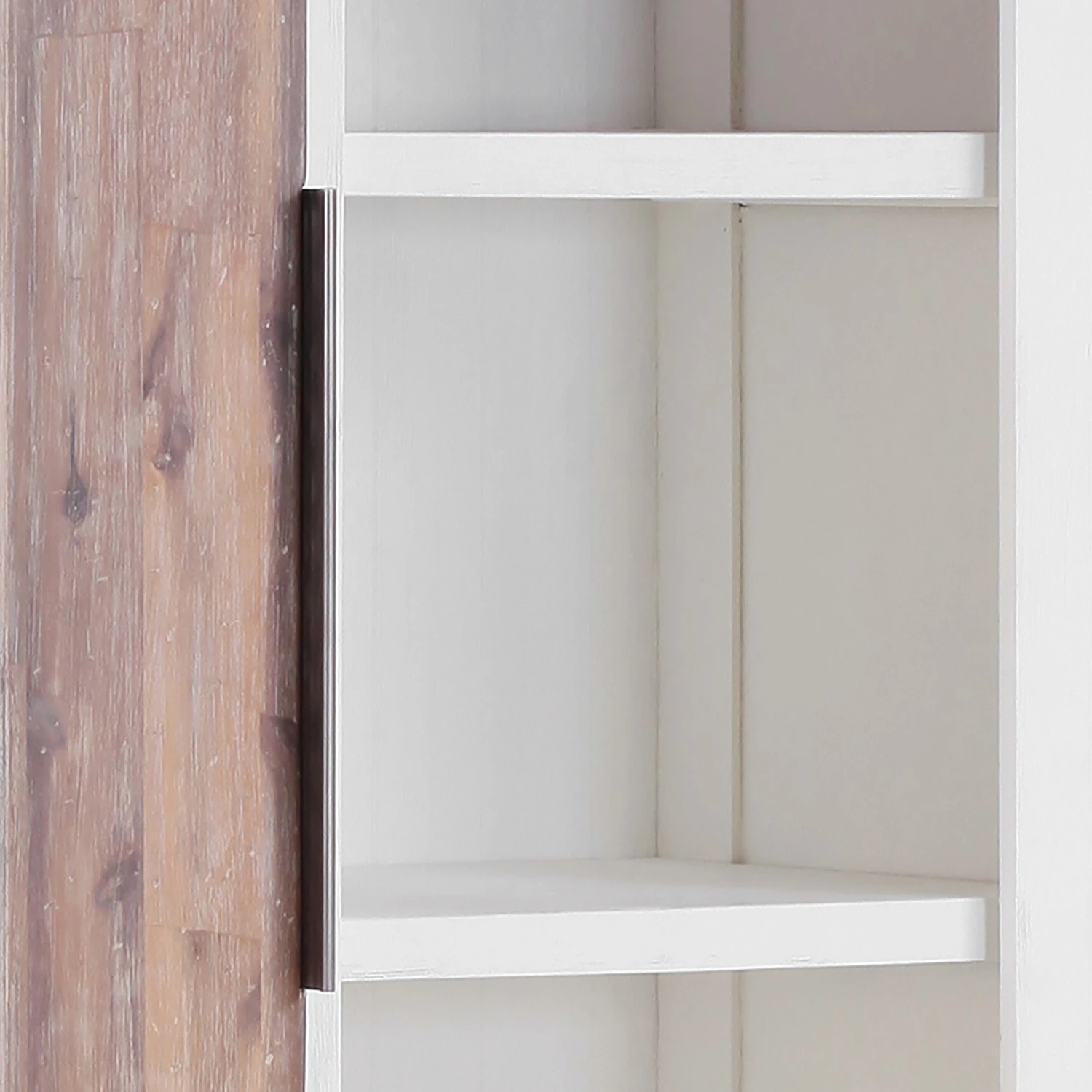 Maison Belfort Kommode Doral - Akazie teilmassiv - Braun / Weiß 4 Maison Belfort Kommode Doral - Akazie teilmassiv - Braun / Weiß – Bild 4